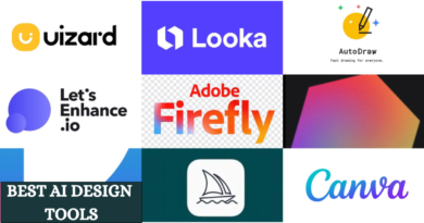 best AI design tools.This image show the design AI tools that used for design making.All names that mention on image must have detailed in article