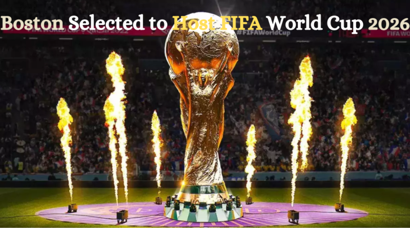 boston selected to host fifa world cup 2026.This image represent the football world cup hosting venue
